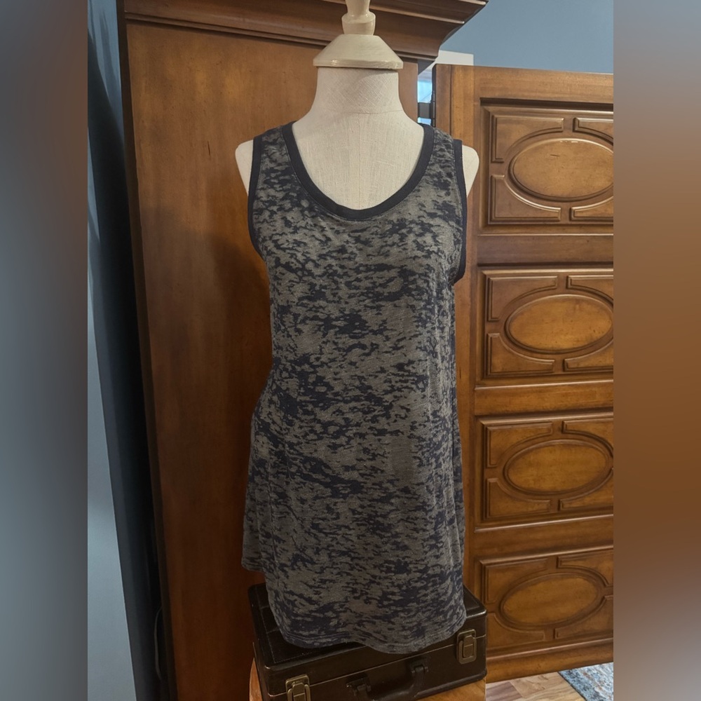 Navy Camouflage Women's Mini Dress or Tank Top